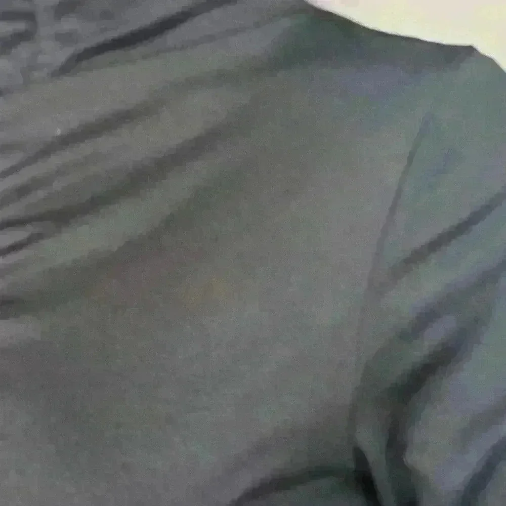 Almost Famous Black Long Sleeve Slinky Dress sz M - Picture 8 of 9